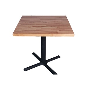 Popular Factory Home Furniture Top Dining Room Table Set Modern Design Cheap Dining Table Oak Wood Butcher Block