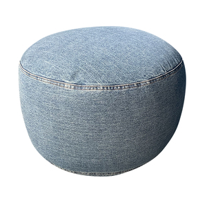 Large Round Floor Seat Pillow Sitting Cushion Velvet Tufted