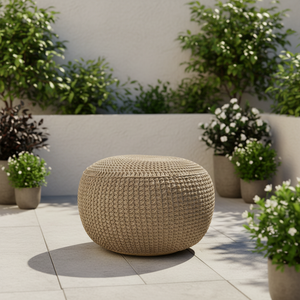 Custom Pouf Floor Cushion Bohemian Style