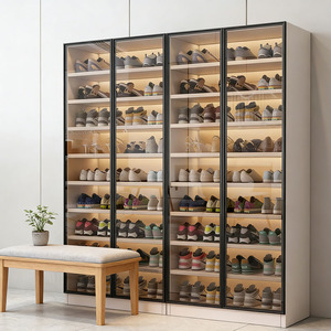 Custom Color Durable Aluminum Hallway Shoe Cabinet