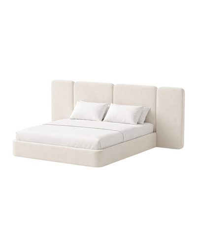 Mort Padded Wall Set luxury bespoke bedroom wall frame