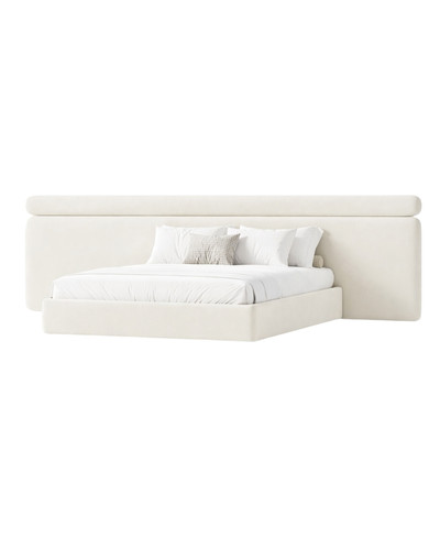 Poppy Padded Wall Set tailored bedroom wall paneling