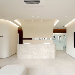 Marble Stone Limestone Bar Counter Table Reception Desk